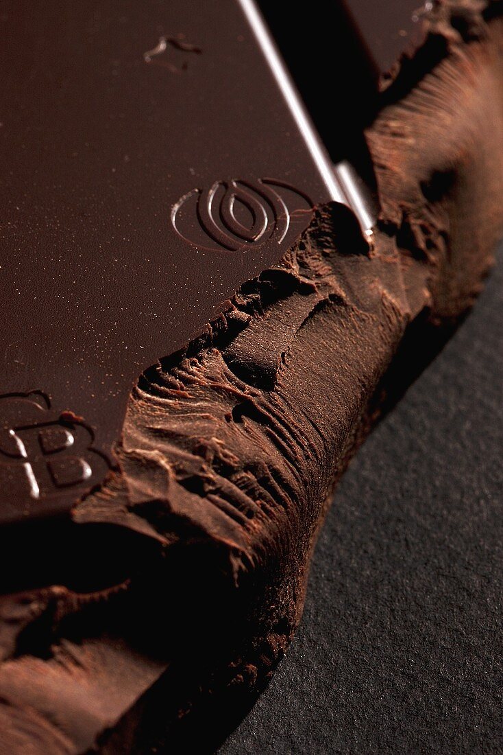 Dark chocolate (close-up)