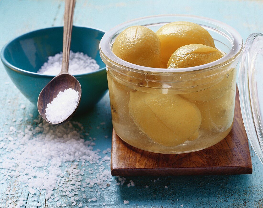 Citron Mrakkad (Eingelegte Salzzitronen, Marokko)