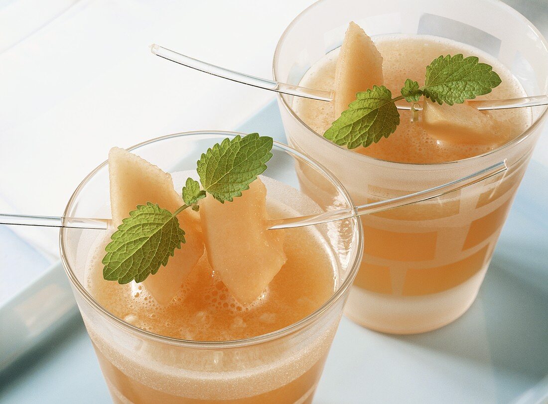 Melon drink with ginger