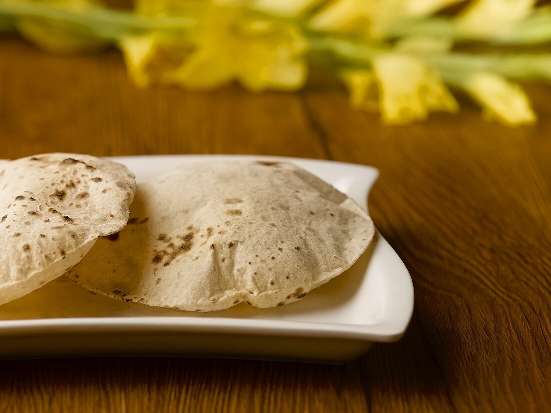 Chapati (indisches Fladenbrot)
