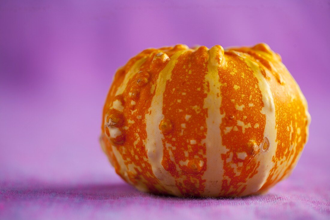 An ornamental gourd