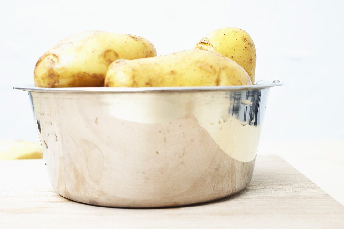 Potatoes in a bowl