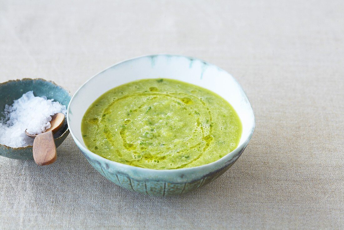 Green gazpacho from Spain