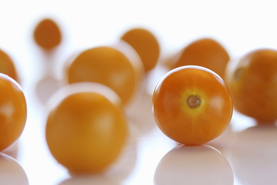 Several cherry tomatoes