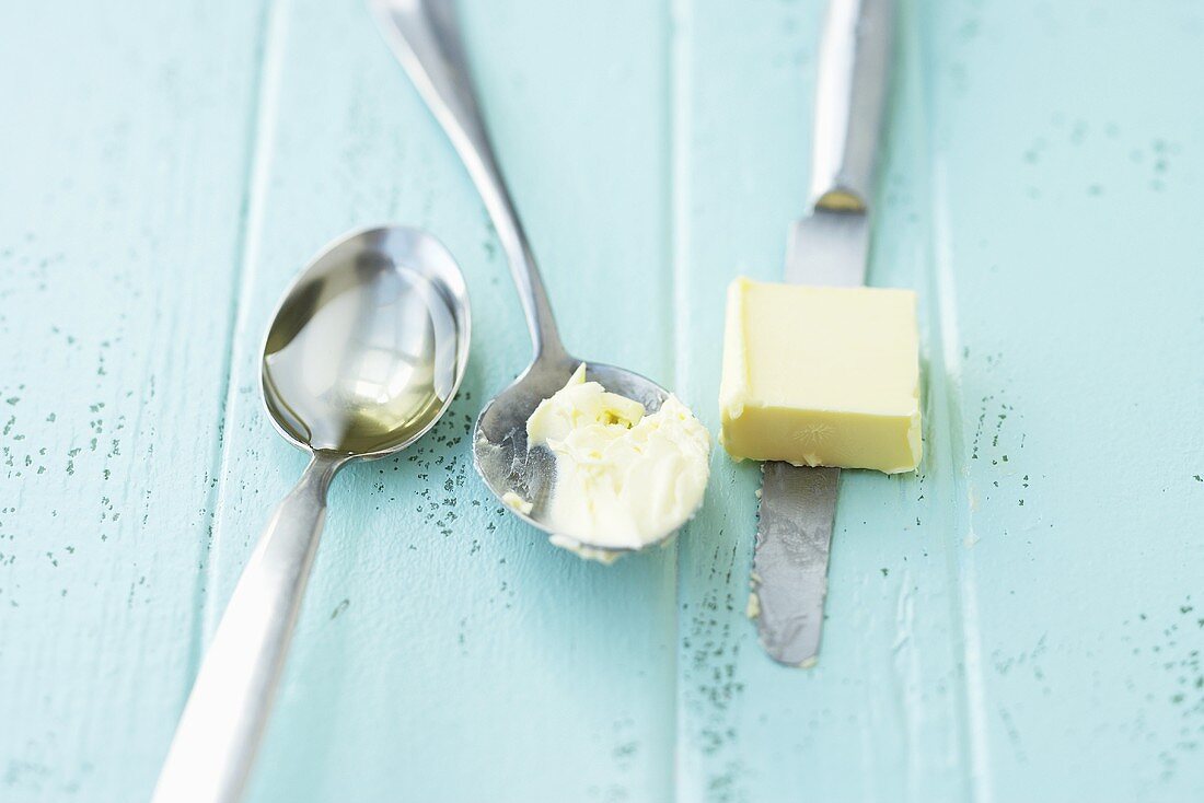 Fette: Pflanzenöl, Margarine und Butter