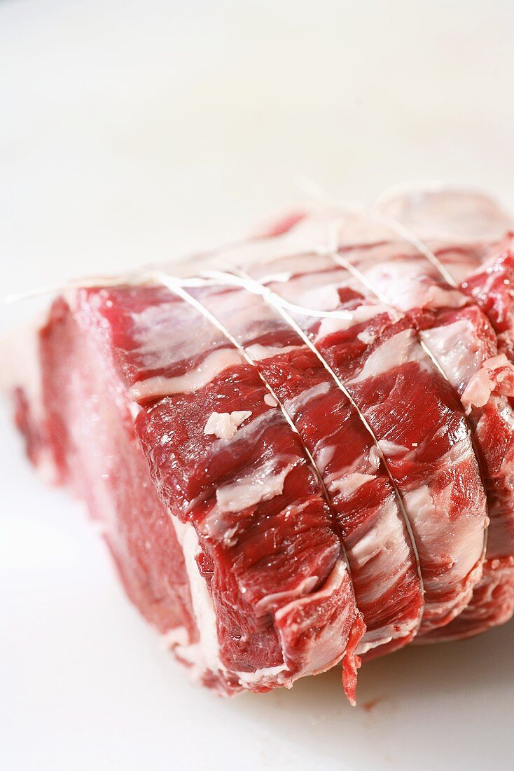 Frisches Rindfleisch für Steaks