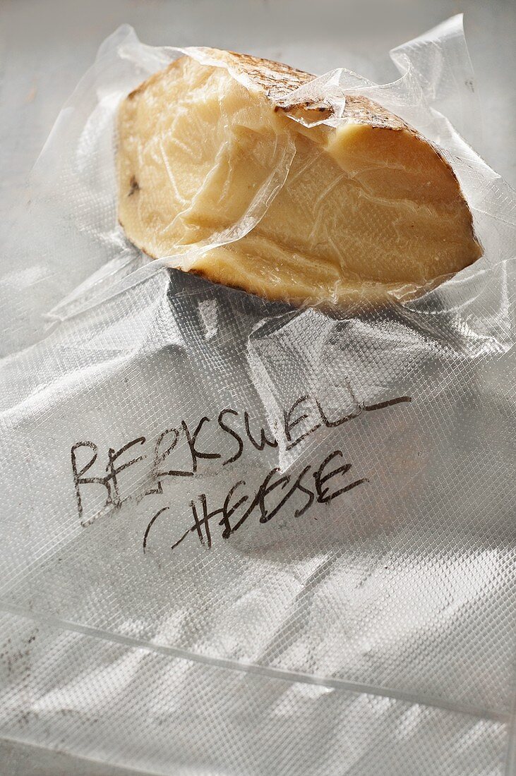Berkswell cheese (English sheep's cheese), vacuum packed