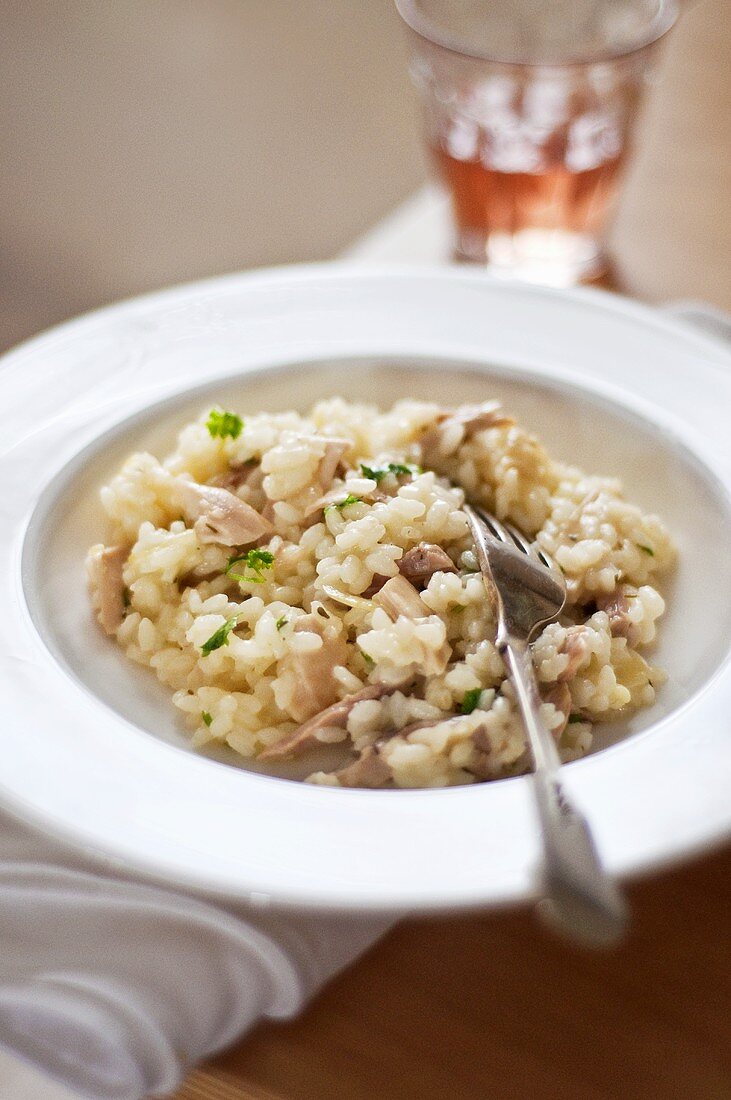 Chicken risotto