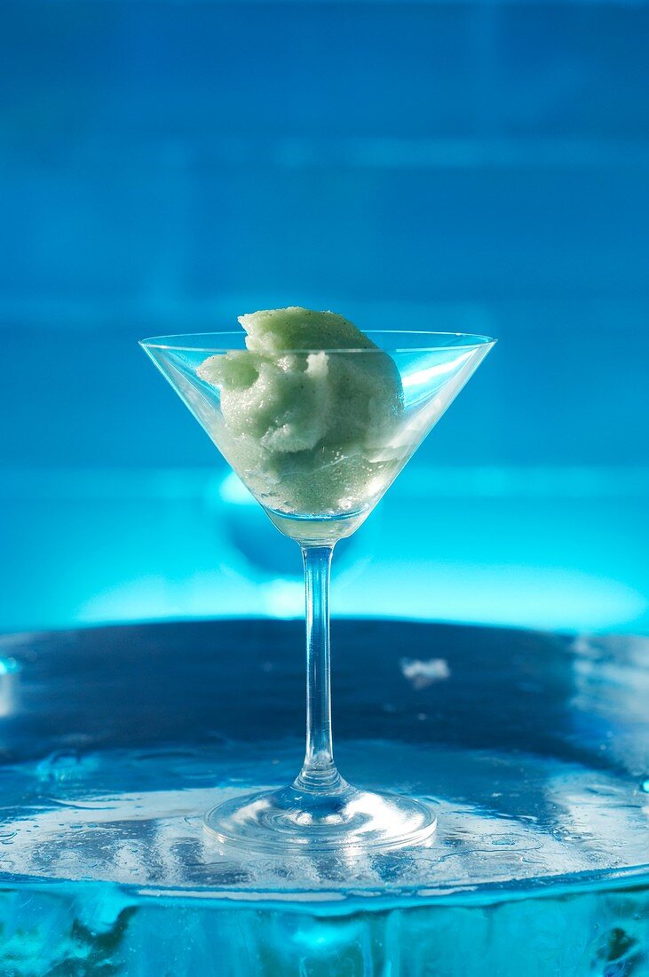 Kiwi Margarita sorbet