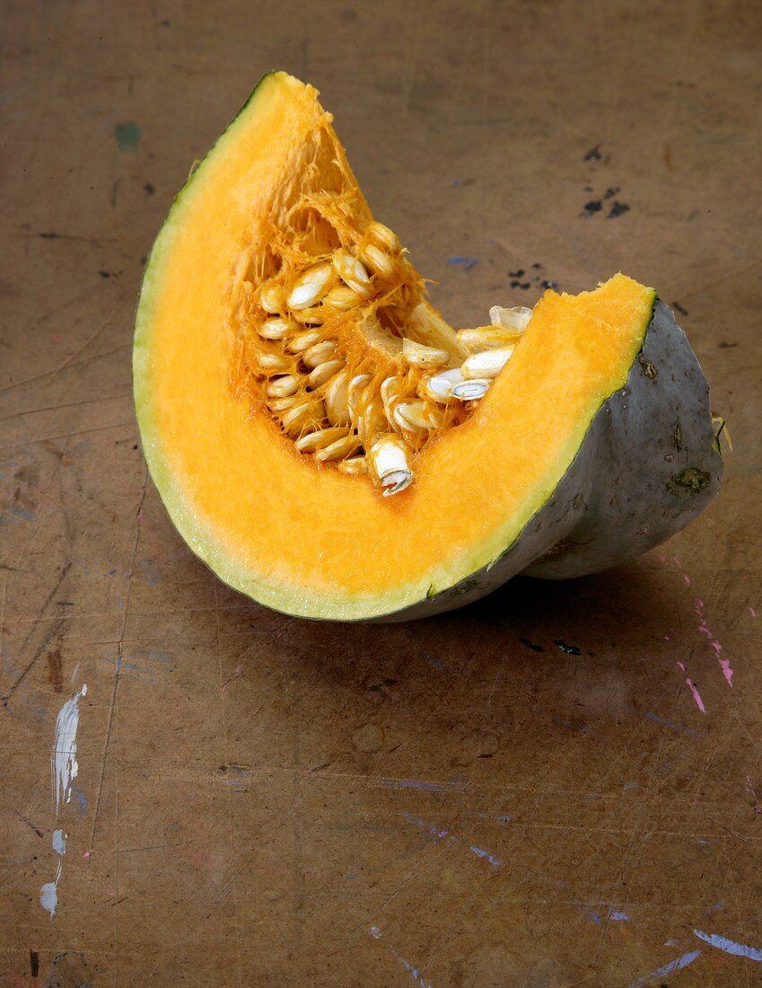 A slice of pumpkin