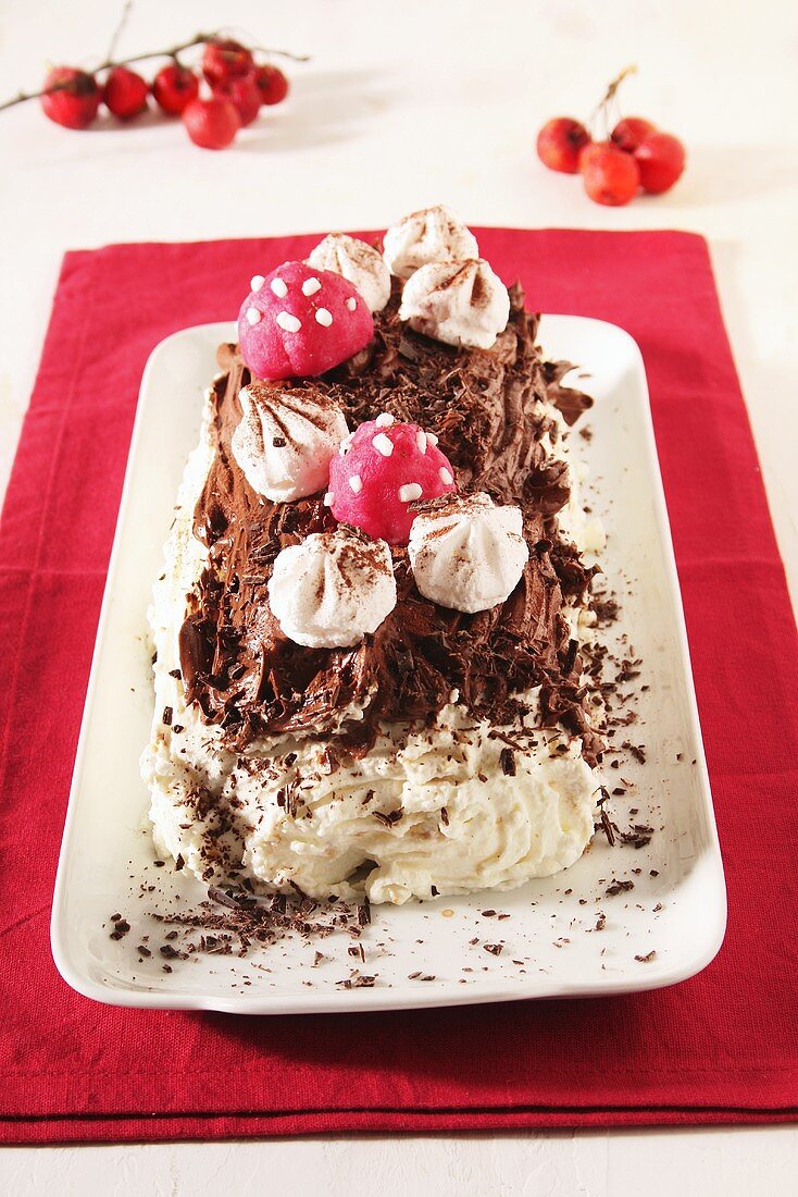 Buche De Noel (Weihnachtsroulade)