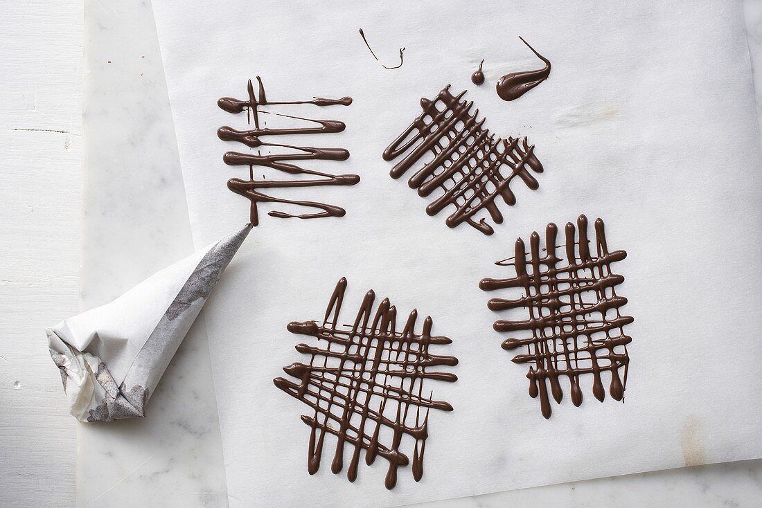 Making chocolate lattices