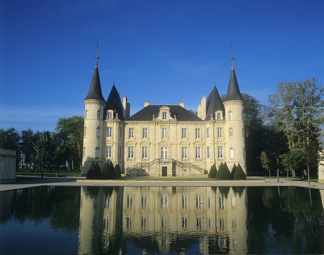 Château Pichon Longueville-Baron, Medoc, Bordeaux, Frankreich