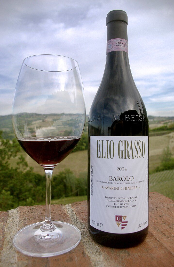Flasche Elio Grasso Barolo 2004 'Gavarini Chiniera', Monforte d'Alba, Piemont, Italien