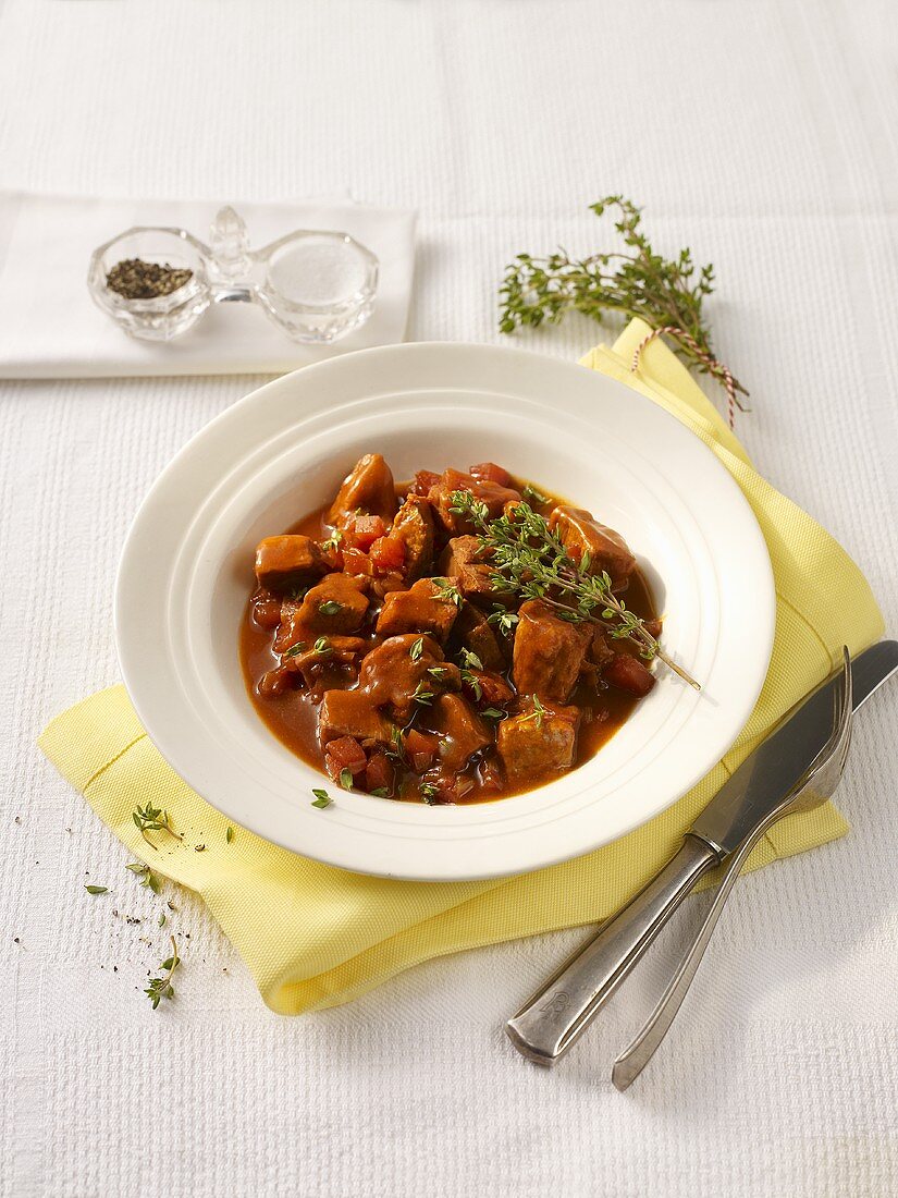 Veal goulash