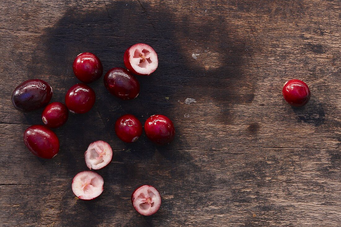 Frische Cranberries