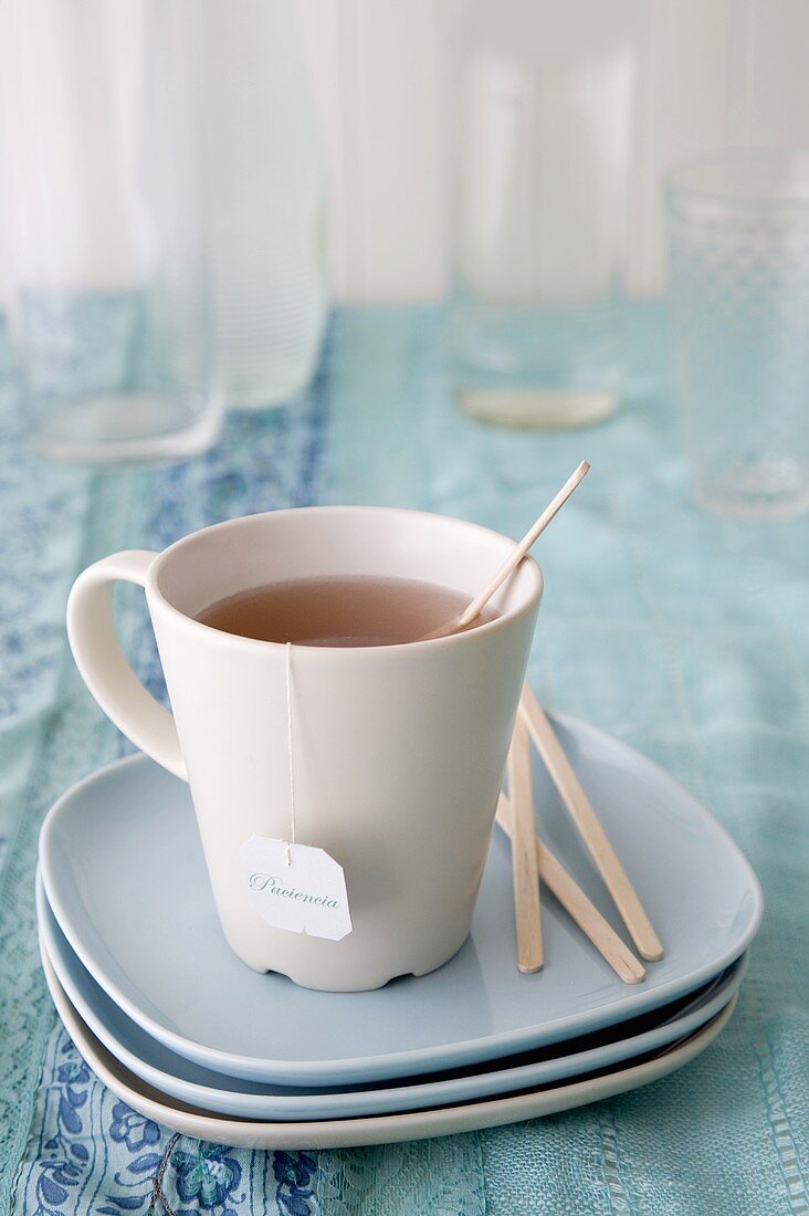 A cup of 'patience' tea