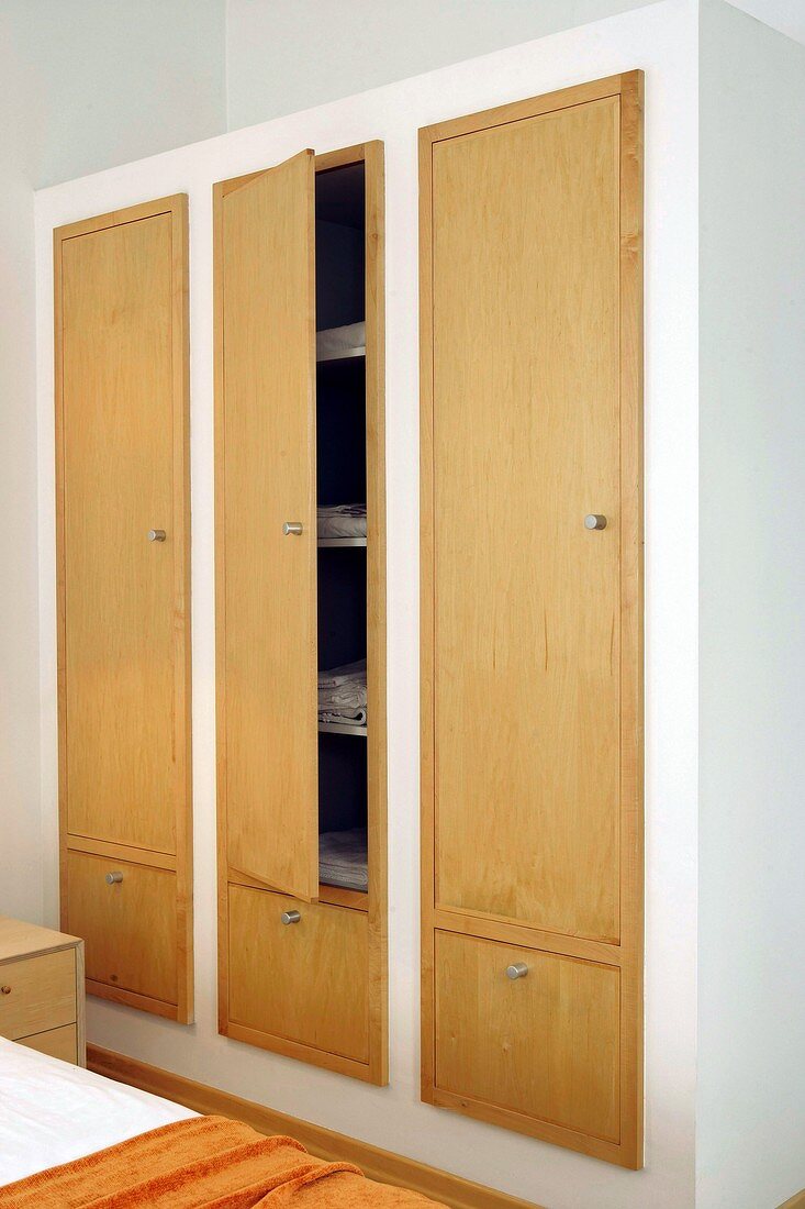 A clothes cupboard