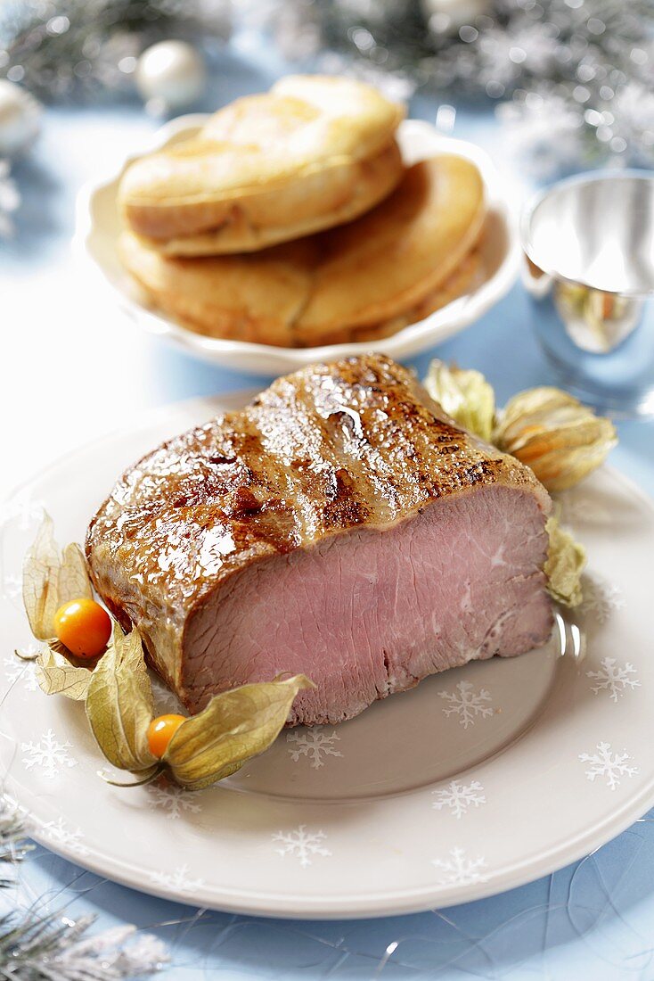 Roastbeef zu Weihnachten