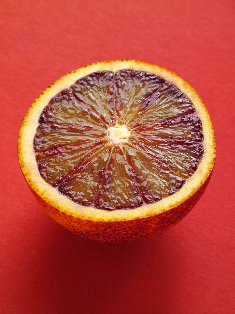 Half a blood orange