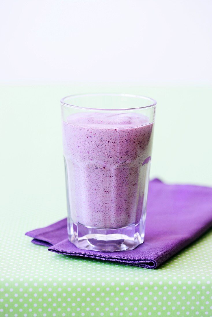 Blueberry smoothie