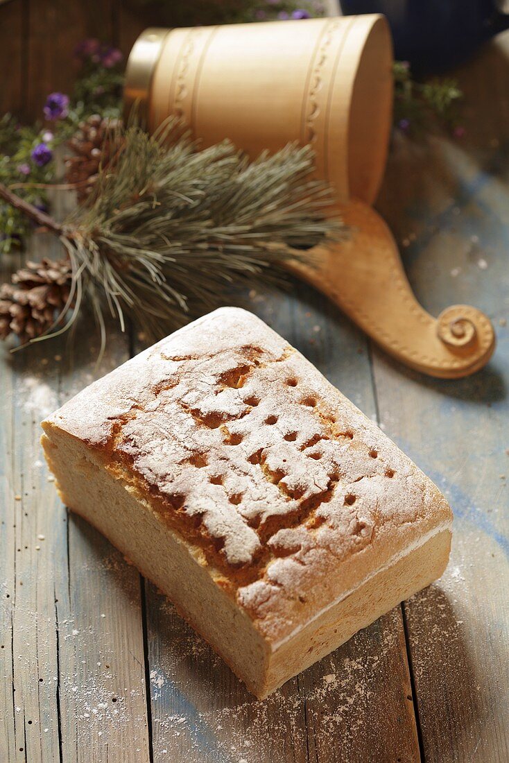 Rustikales Roggenbrot