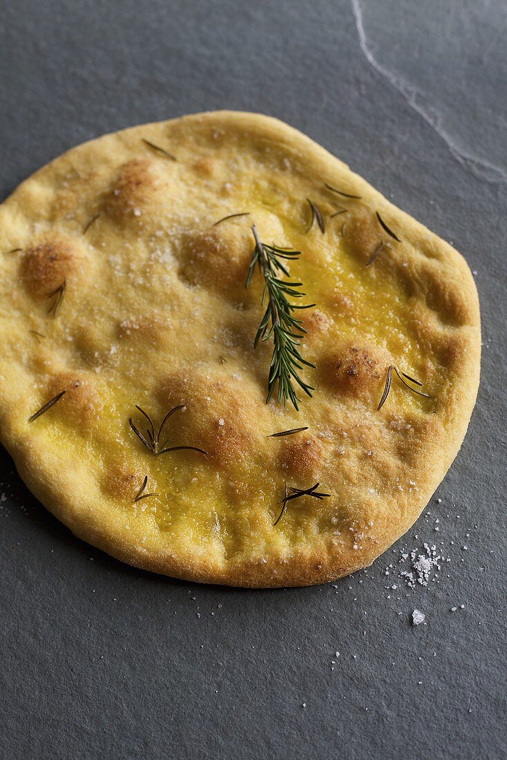 Focaccia with rosemary