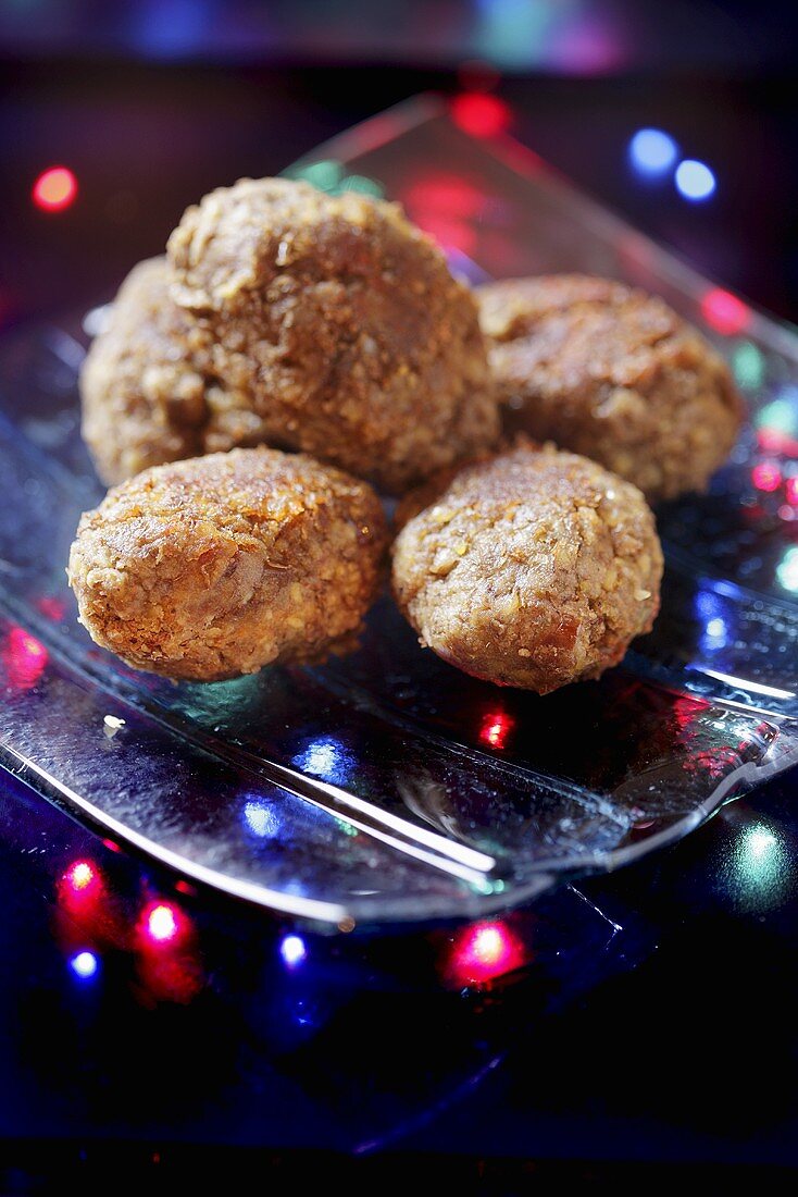 Lentil burgers (Christmas)