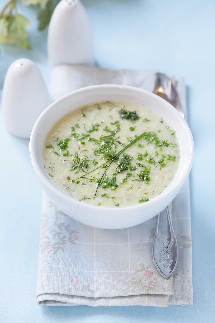 Parsley soup from Croatia