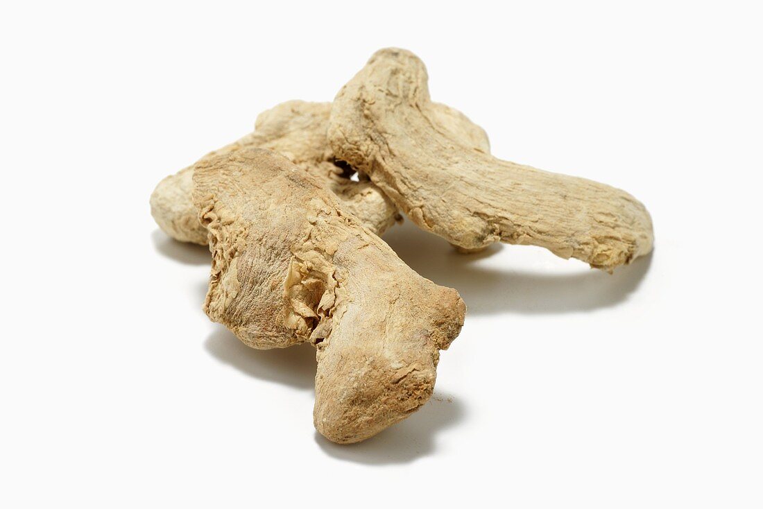 Dried ginger root