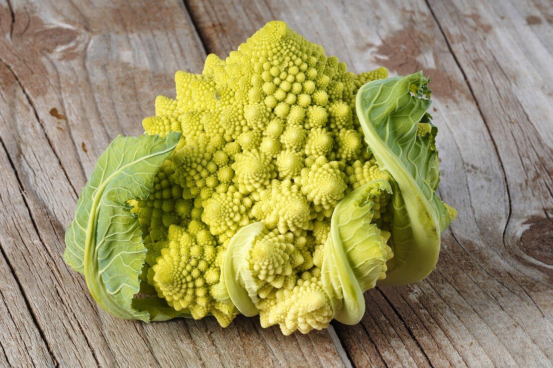 A head of Romanesco broccoli