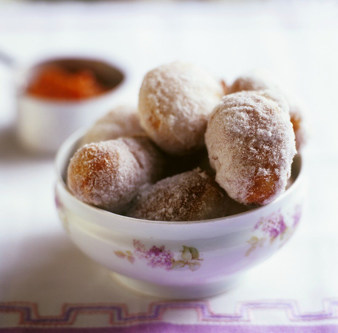 Chichis (sugar-coated fried dough, S.W. France)