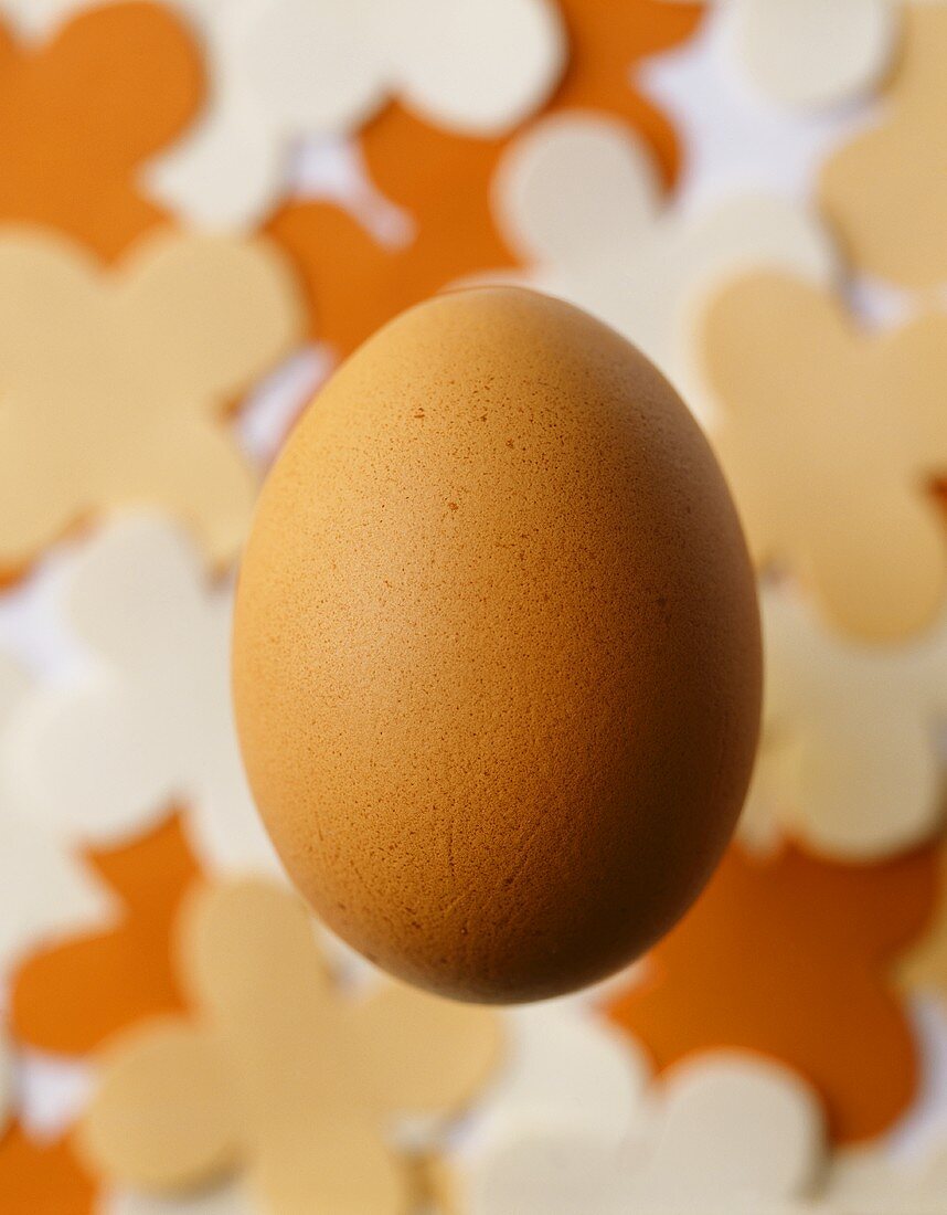 Ein Ei (Nahaufnahme)