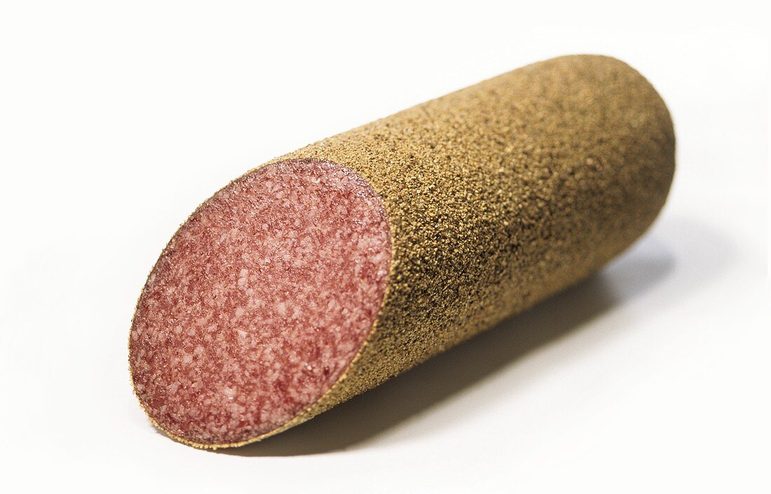 Pfeffersalami am Stück