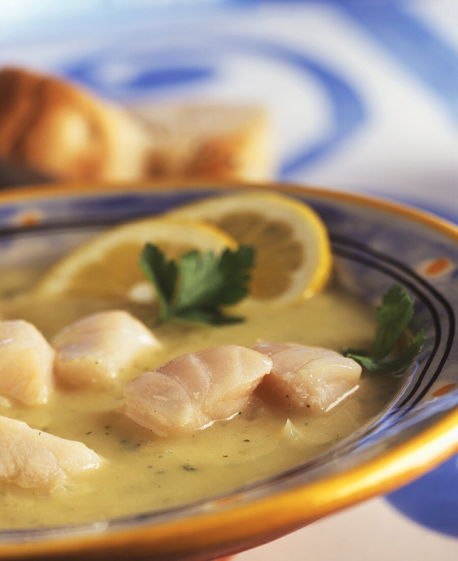 Cremige Fischsuppe