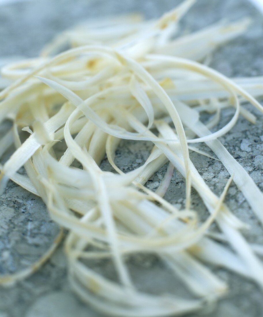 Asparagus peelings