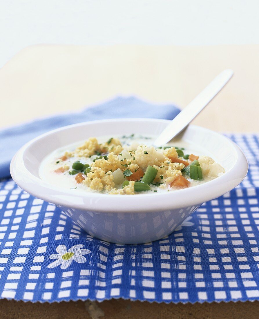 Millet Soup with Vegetables