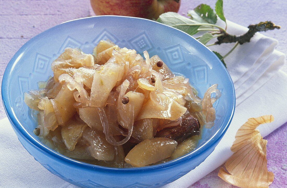 Apfel-Zwiebel-Relish