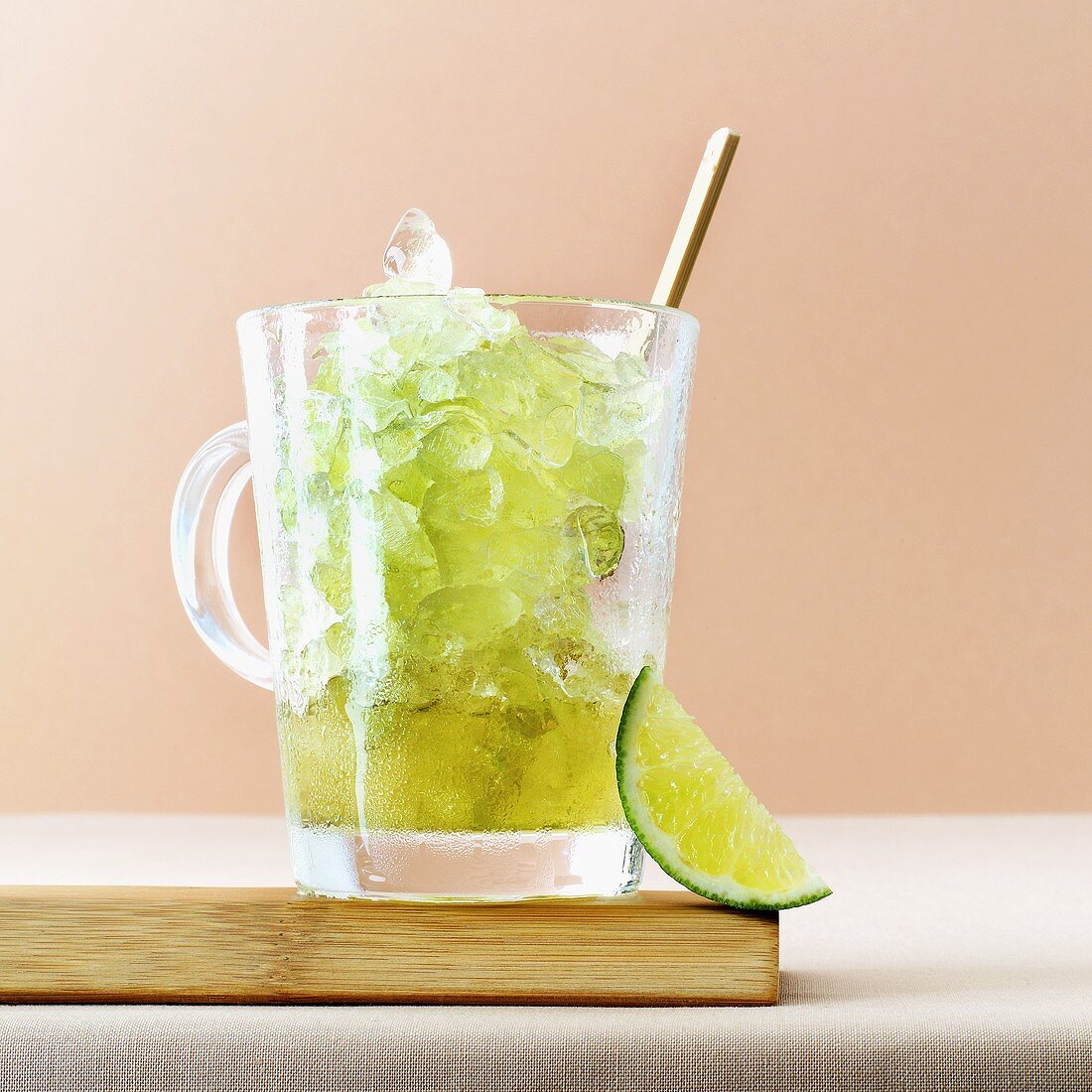 Green tea granita