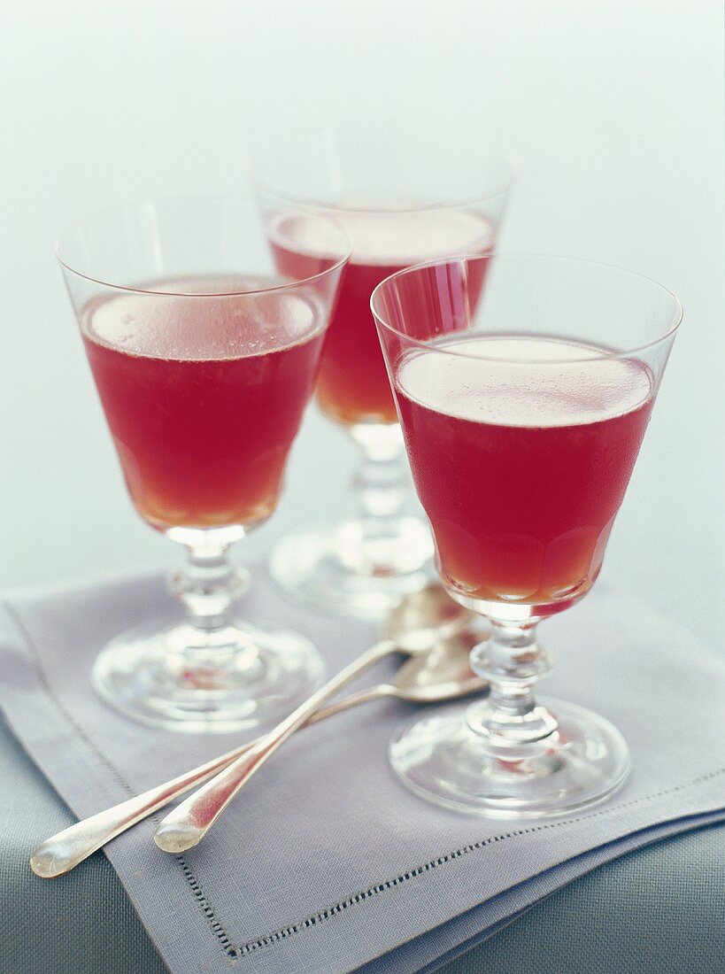 Strawberry wine jelly