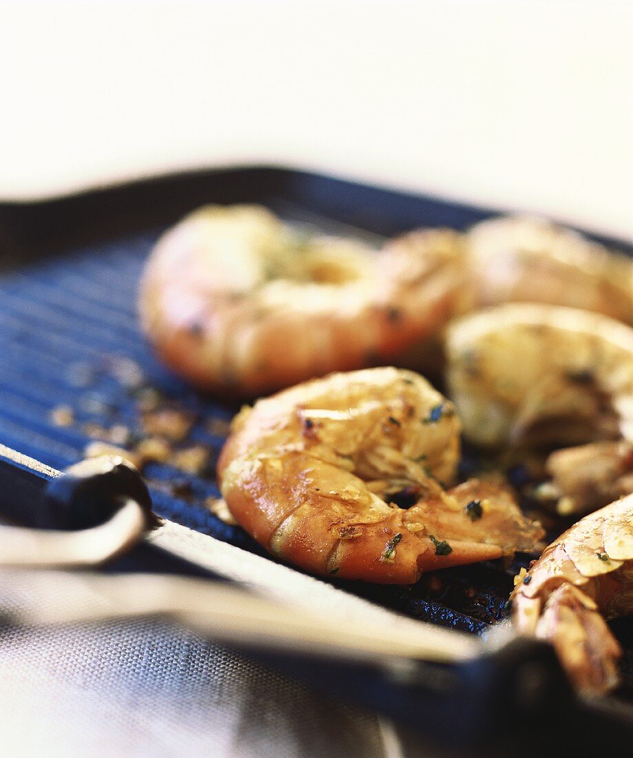 Fried prawns