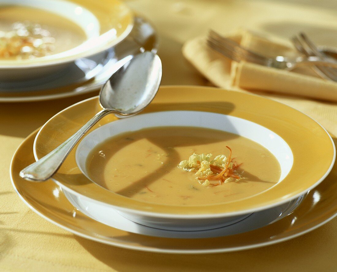 Carrot and ginger soup