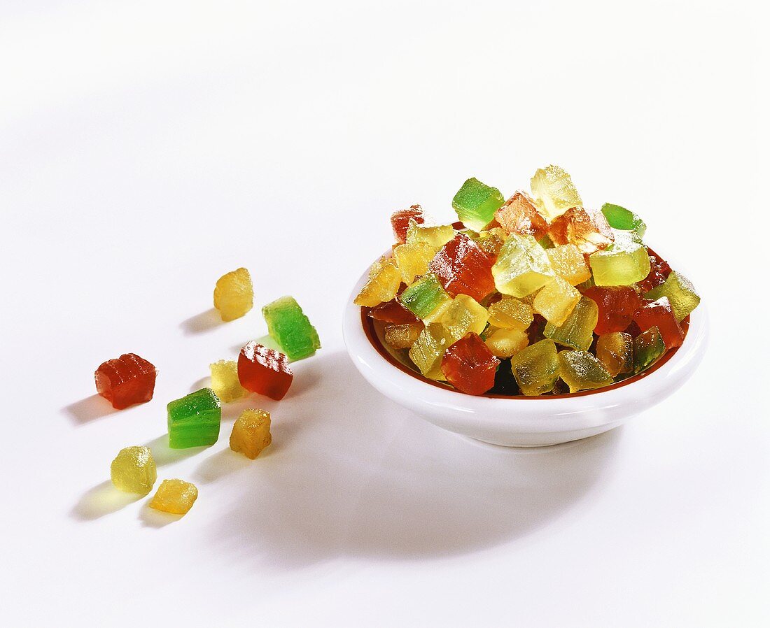 Candied fruit mixture