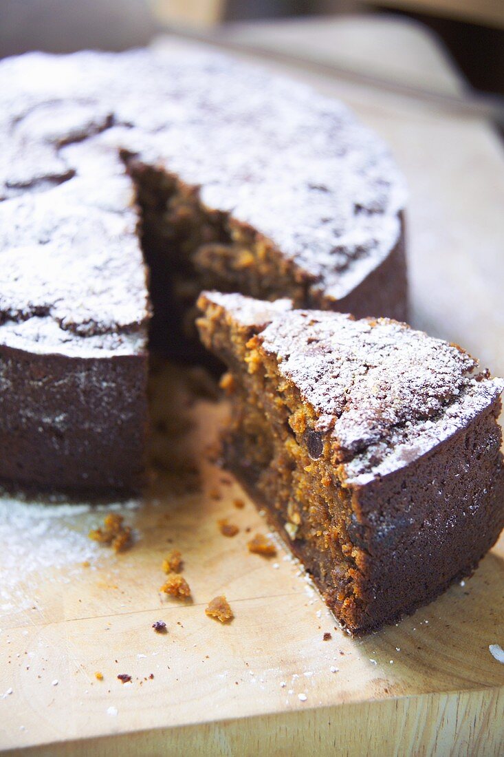 Pumpkin fruit cake