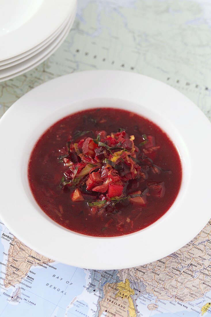 Rote-Bete-Suppe