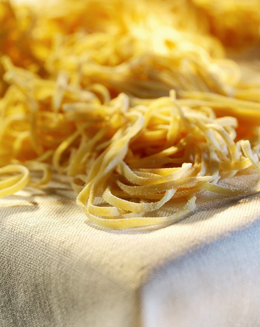 Fresh tagliatelle