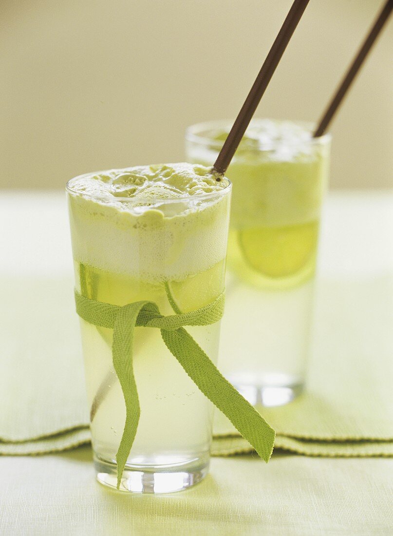 Lime cocktail