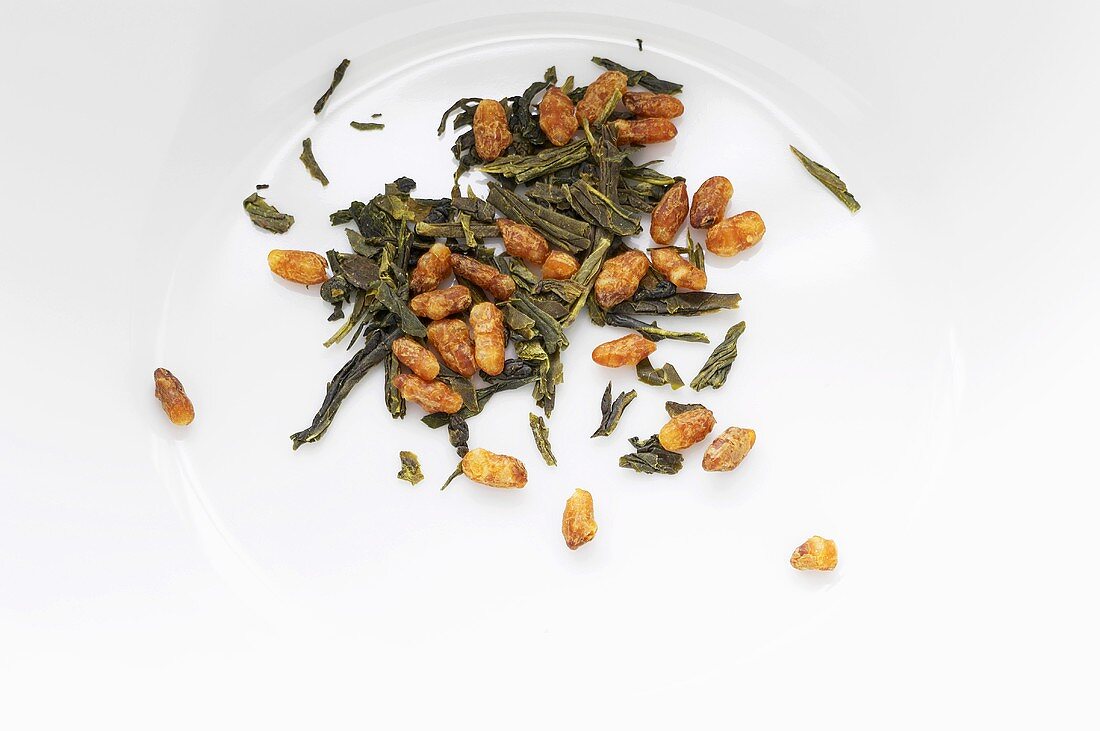 Sencha-Genmaicha (grüner Tee mit geröstetem Vollkornreis)