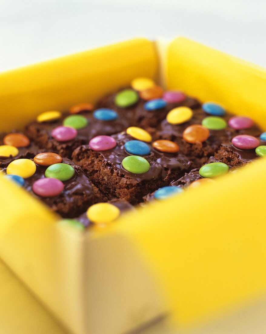 Brownies with Smarties