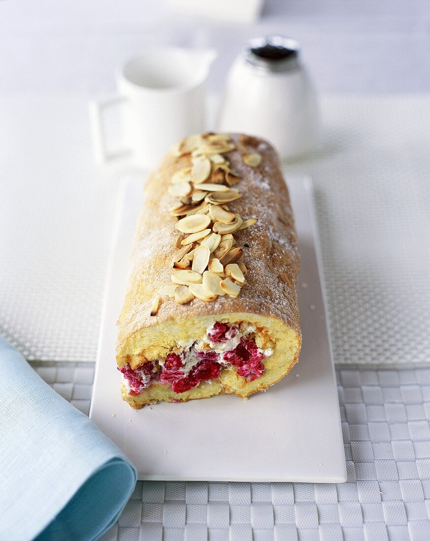 Himbeer-Roulade